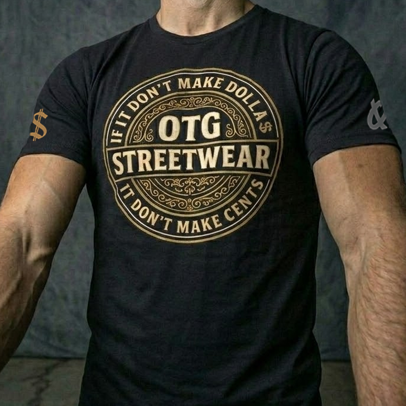 DON'T MAKE DOLLAS TEE | BLACK