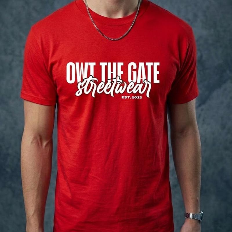 OTG | RED SCRIPT TEE
