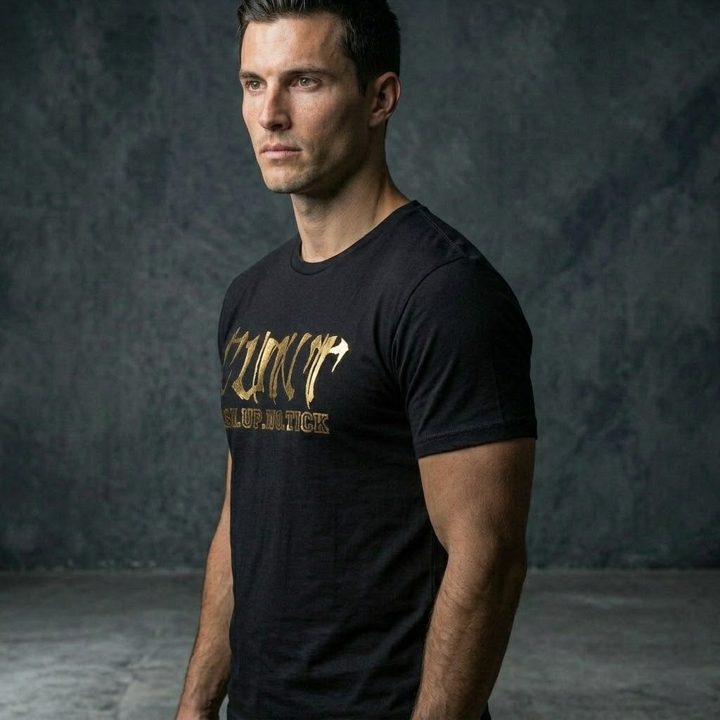 C.U.N.T | GOLD & BLACK TEE