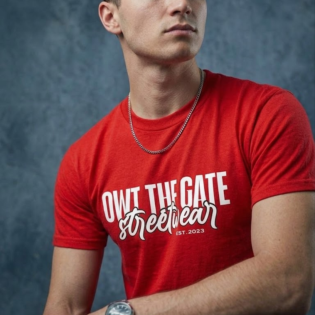 OTG | RED SCRIPT TEE
